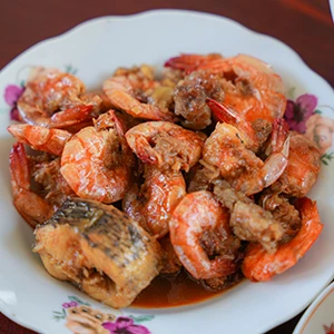 Braised Shrimp