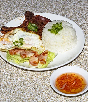 Rice w/ Grilled Pork and Fried Egg